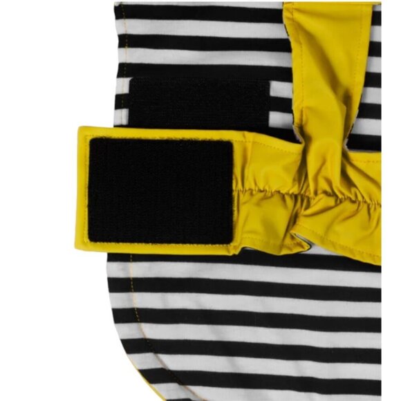 Yellow Dog Raincoat with Hood - Picture 3 of 4